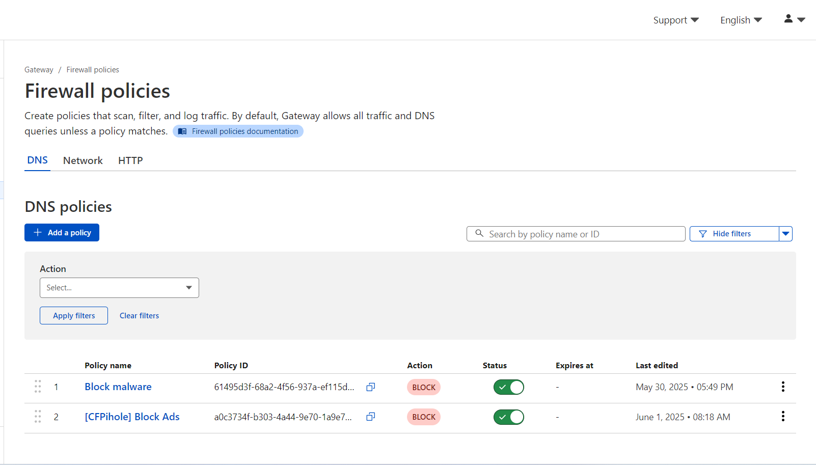 Share Source Upload Block List cho Cloudflare Zero Trust